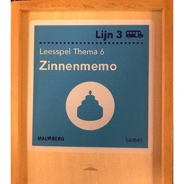 Lijn 3  Leesspel Thema 6 Zinnen memo, Boeken, Schoolboeken, Nieuw, Verzenden