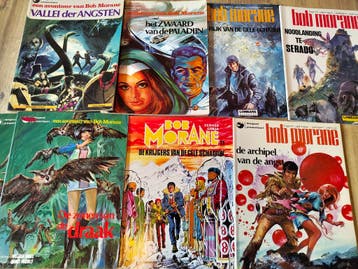 Bob Morane Strips | William Vance | Gele schaduw, Complete serie of reeks, Verzenden, Gelezen