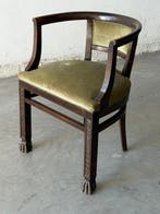 Fauteuil - Hout, Textiel - bureaustoel