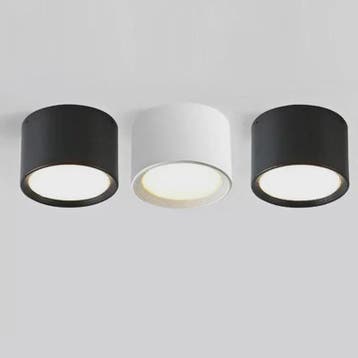 Moderne LED Plafondspot - Opbouw Downlight met 3 Kleurtemper, Verzenden, Nieuw