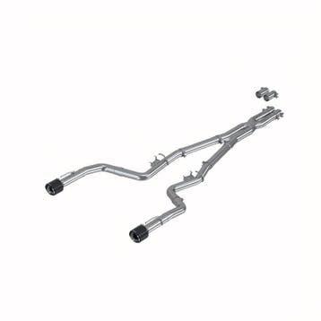 MBRP 17-21 Charger 5.7L/6.2L/6.4L 3in Race Profile Cat-Back, Ophalen of Verzenden, Nieuw