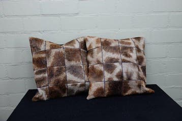 Northern Giraffe Skin - cushion covers Taxidermie volledige, Nieuw
