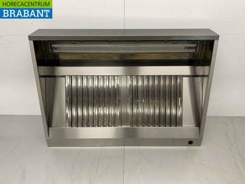 RVS Afzuigkap Dampkap met lamellen filters Premium-line 140, Ophalen of Verzenden, Nieuw in verpakking