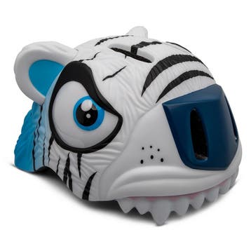 Crazy Safety Kinderhelm / Fietshelm Witte Tijger / White Tig, Verzenden, Nieuw