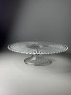 Val Saint Lambert - Charles Graffart - Taartstandaard -, Antiek en Kunst, Antiek | Glas en Kristal