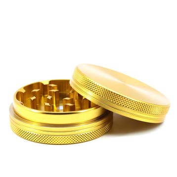 Aluminium Kruidengrinder Ø55 mm  Zilver, Ophalen of Verzenden, Nieuw