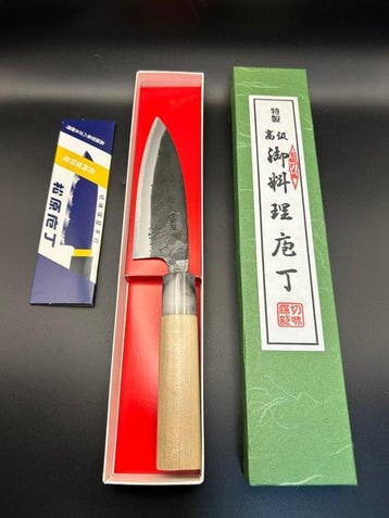 Matsubara Knives - Keukenmes - Utility knife - Staal, Hout -