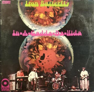 Iron Butterfly - In-A-Gadda-Da-Vida, Ophalen of Verzenden, Gebruikt