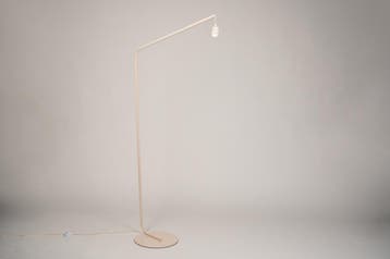 Rietveld Vloerlampen - Beige - Metaal, Verzenden, Nieuw