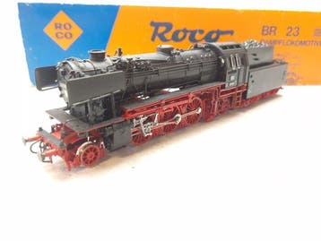 Roco H0 - 43249 - Stoomlocomotief met tender (1) - BR 23, Nieuw