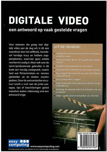 Digitale video 9789045647487, Verzenden, Gelezen