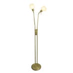 Design vloerlamp wit, Ayleen, met schakelaar, Design, Nieuw, Ophalen of Verzenden, Glas