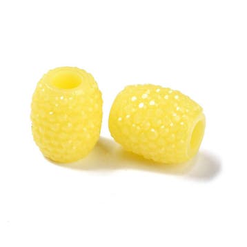10 x Sparkling beads resin ovaal – groot gat 5 mm 15 x 12., Ophalen of Verzenden, Nieuw, Kraal