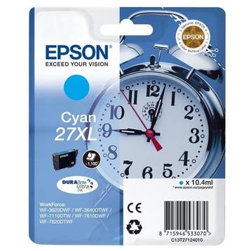 Epson 27XL (T2712) inktcartridge cyaan hoge capaciteit, Verzenden, Nieuw, Cartridge, Epson