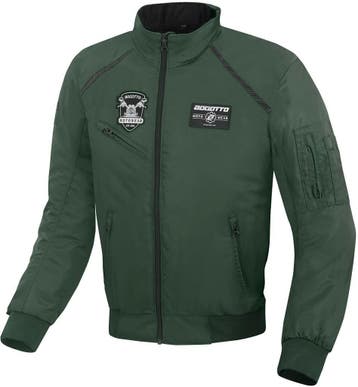 Bogotto Boston Donkergroen Textiele Motorjas, Jas | textiel, Nieuw met kaartje, Bogotto, Heren