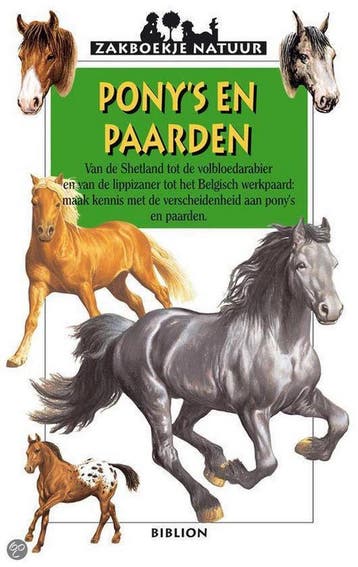 Ponys en paarden / Zakboekje Natuur - G. Delaborde, Boeken, Verzenden, Zo goed als nieuw, G. Delaborde