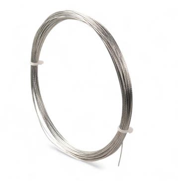 Staalkabel haspel 1mm 10 meter, Verzenden, Nieuw