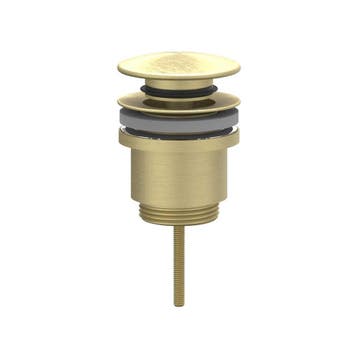 IVY Designplug Stop&Go - Geborsteld Mat Goud PVD, Doe-het-zelf en Verbouw, Ophalen of Verzenden, Nieuw