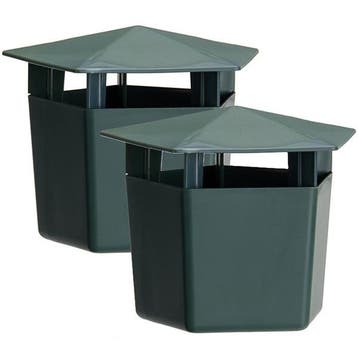 Slakkenval | Gardalux | 2 stuks (Kunststof, Groen), Verzenden, Nieuw