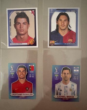 2008/09, 2022 Panini UEFA Champions League, World Cup, Nieuw