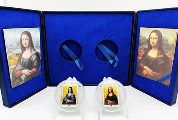 Fiji. 10 Dollars 2012 Jewels Art - Mona Lisa 2 x 25g (.999)