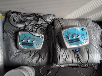 2x Elektrosauna / warmtedeken, Imetec, Physio Plus System, Nieuw