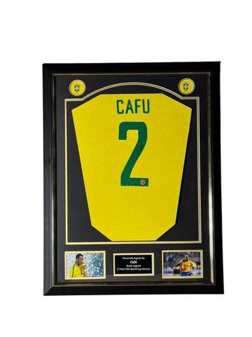 Brazil - Wereldkampioenschap Voetbal - Cafú - Premium Frame, Nieuw