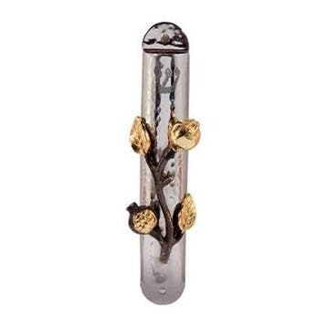 Mezuzah, bijzonder ontwerp van Yair Emanuel van glanzend..., Nieuw