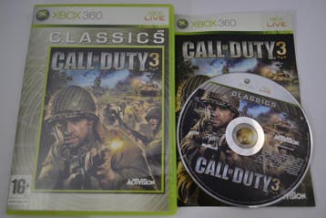 Call of Duty 3 - Classics (360), 1 speler, Verzenden, Zo goed als nieuw, Online