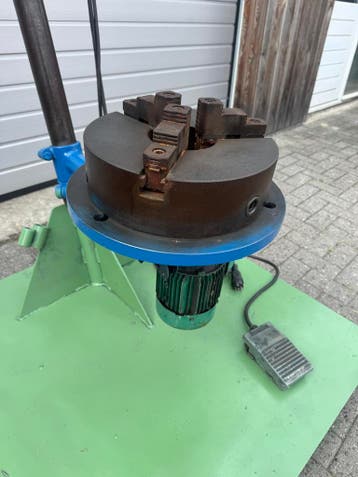 Lasmanipulator lasdraaitafel met drieklauw, Doe-het-zelf en Verbouw, Gebruikt