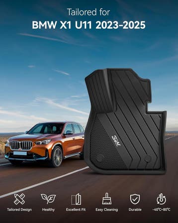 BMW X1 Rubberen Matten Set | 71% Korting, Ophalen of Verzenden, Zo goed als nieuw