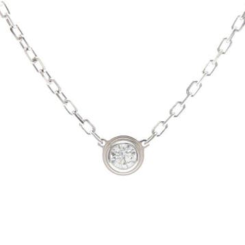 Cartier - Ketting met hanger - 18 karaat Witgoud