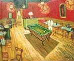 European school (XX), After Van Gogh - Le café de nuit
