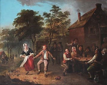 Scuola di Teniers (XVII) - Festa popolare