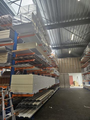 Sandwichpanelen, dakplaten, wand- en gevelplaten, damwand, Doe-het-zelf en Verbouw, Platen en Panelen, Verzenden