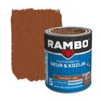 Rambo Pantserbeits Deur & Kozijn Transparant Teakhout 0.75L, Minder dan 5 liter, Verzenden, Nieuw, Beits