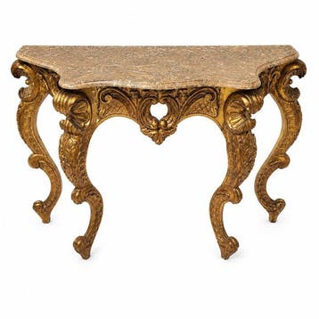 Wandtafel - Verguld hout, Antiek en Kunst