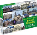 Toen & Nu - Brussel Puzzel (1000 stukjes) | Tuckers Fun, Verzenden, Nieuw
