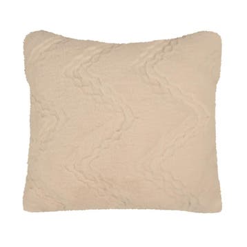 Kussen Zig Zag Beige 45x45cm, Verzenden, Nieuw