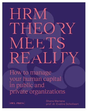Hrm: Theory Meets Reality | Nieuw, Ophalen of Verzenden, Nieuw, Eveline Schollaert; Shana Mertens
