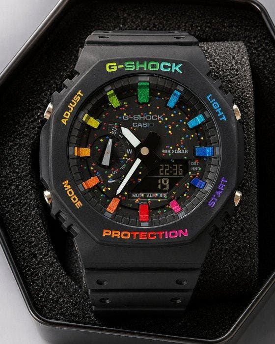 Casio - GA-2100S - GA-2100S - Unisex - 2019, Sieraden, Tassen en Uiterlijk, Horloges | Heren
