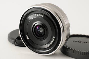 Sony E 2.8/16mm SEL16F28 [#1361] Cameralens, Nieuw