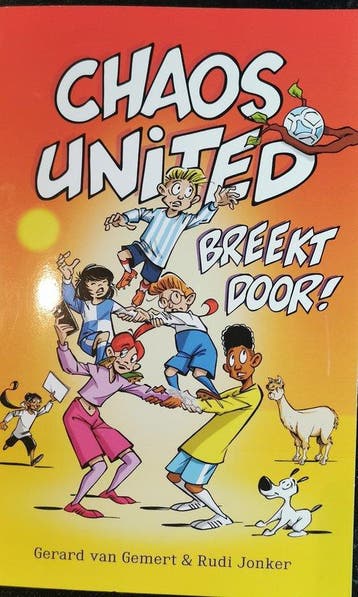 Chaos United - Chaos United breekt door! 9789464530803, Verzenden, Zo goed als nieuw, Gerard van Gemert Rudi Jonker