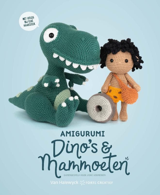 Amigurumi dinos en mammoeten 9789463830942 Joke Vermeiren, Boeken, Hobby en Vrije tijd, Zo goed als nieuw, Verzenden