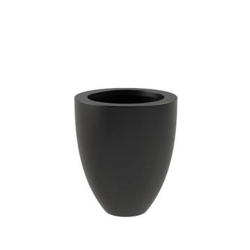 Polyester plantenbak Ø72x84cm - Met bodem, Tuin en Terras, Kunststof, Rond, Nieuw, 60 tot 100 cm