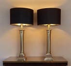 Light & Living - Lamp (2) - Kolommen - Verzilverd metaal