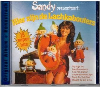cd - Sandy - Hier Zijn De Lachkabouters, Cd's en Dvd's, Cd's | Nederlandstalig, Zo goed als nieuw, Verzenden