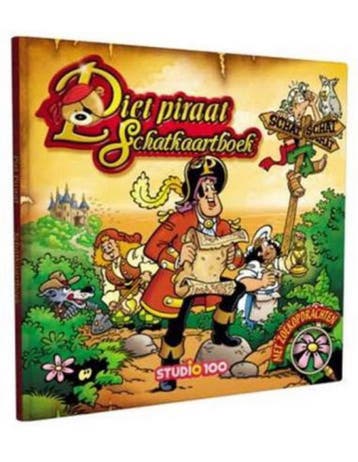 Piet Piraat schatkaartboek / Piet Piraat - Gert Verhulst, Boeken, Verzenden, Gelezen, Gert Verhulst