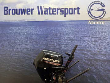Mercury 20 pk | Zo goed als nieuw | Langstaart, 10 tot 30 pk, Viertaktmotor, Ophalen of Verzenden, Zo goed als nieuw