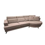 Loungebank Clinge - loungebanken - Taupe, Nieuw, 150 cm of meer, Stof, 300 cm of meer